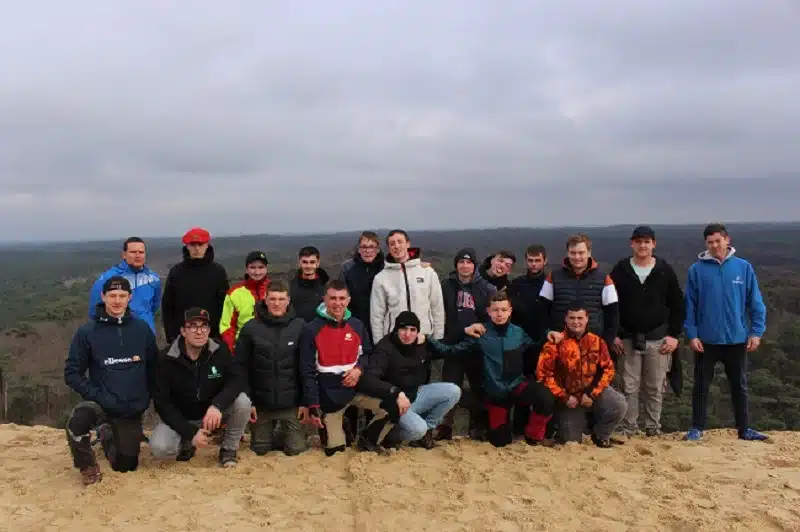 groupe d eleves de la mfr des 4 vallees lamure sur azergues 1