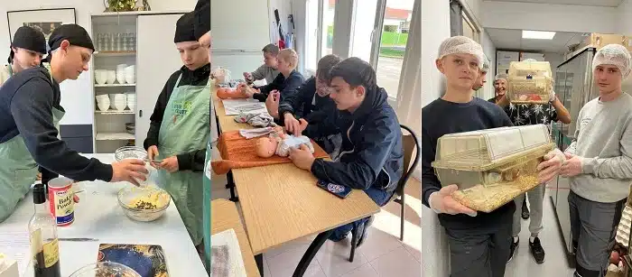 mfr 4 vallees lamure sur rhone jeunes decouvrent metiers cui