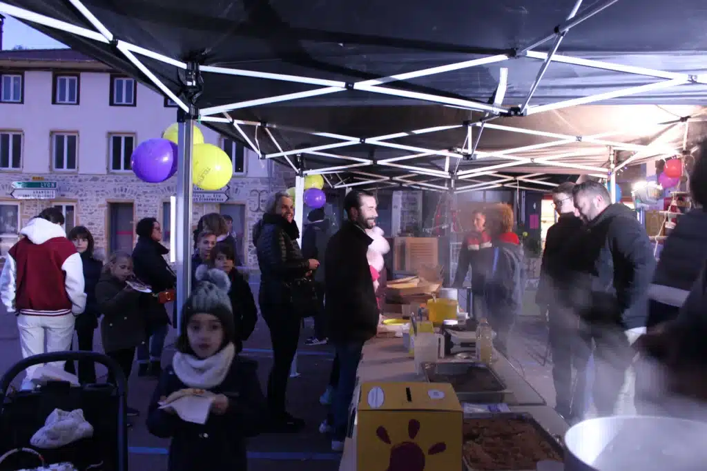 mfr des 4 vallees lamure sur rhone manifestation pour le tel