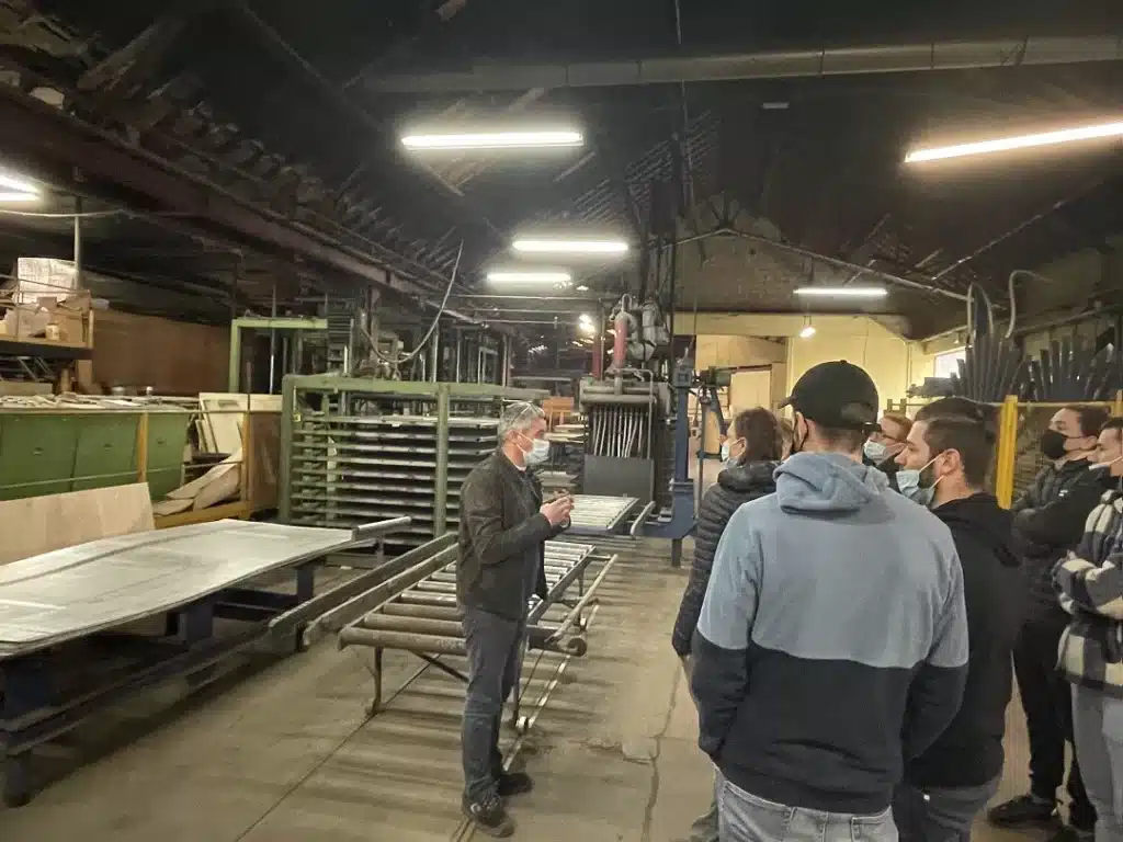 visite mfr des 4 vallees lamure sur azergues entreprise de l