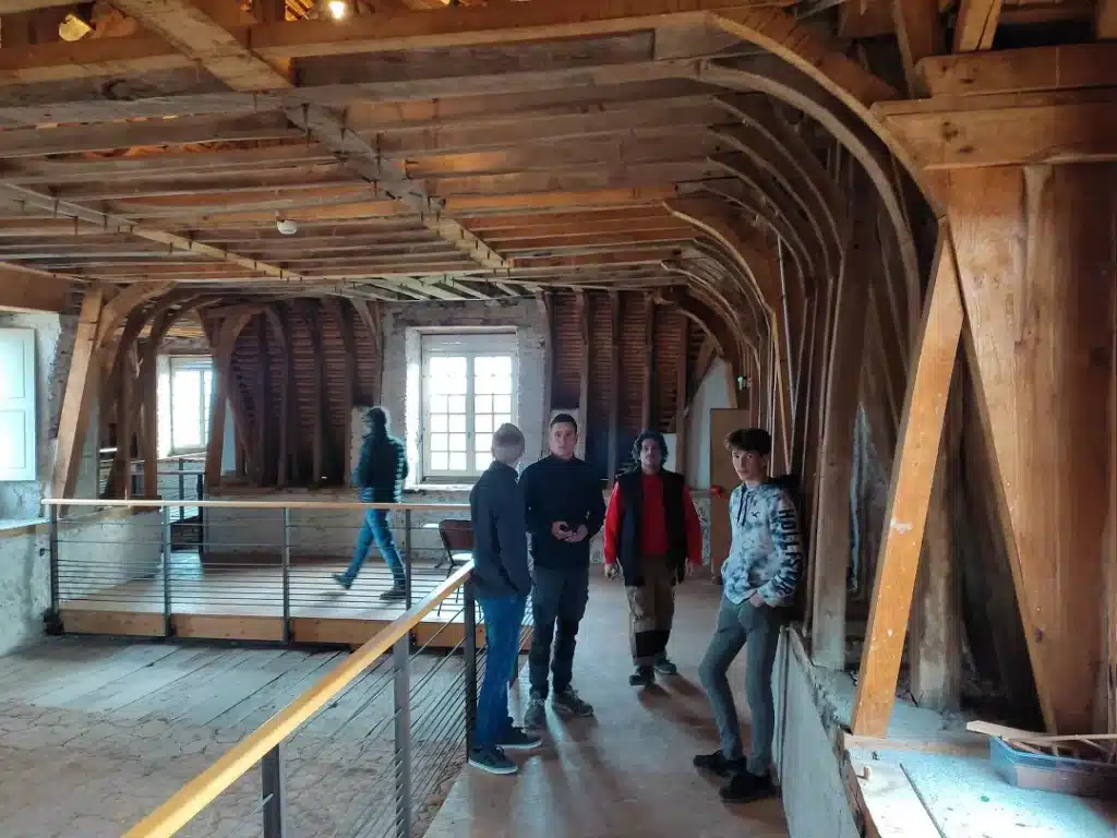 visite mfr des 4 vallees lamure sur rhone chez elbe groupe d